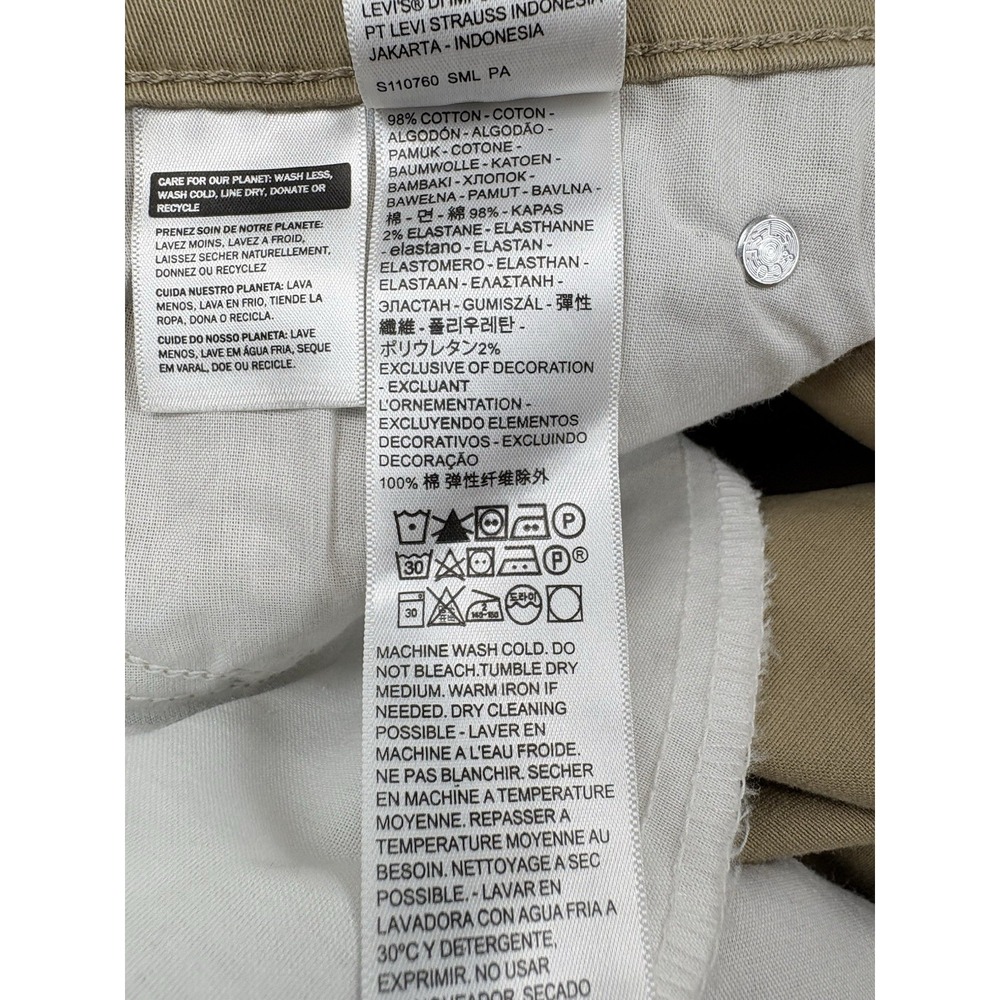 NWT Levi's Women's Boyfriend Jeans Mid Rise Tan Tapered Leg 27 X 26 - Picture 15 of 16